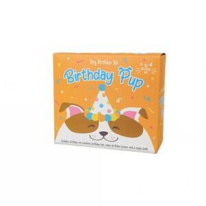 NEW GIFT REPUBLIC birthday pup kit in multi
